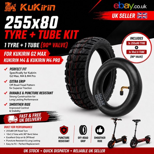 255x80 tyre 10x2 5 inner - 255x80, 10x2.5