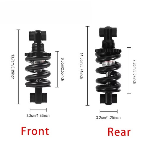 Front rear shock absorber for - shock,